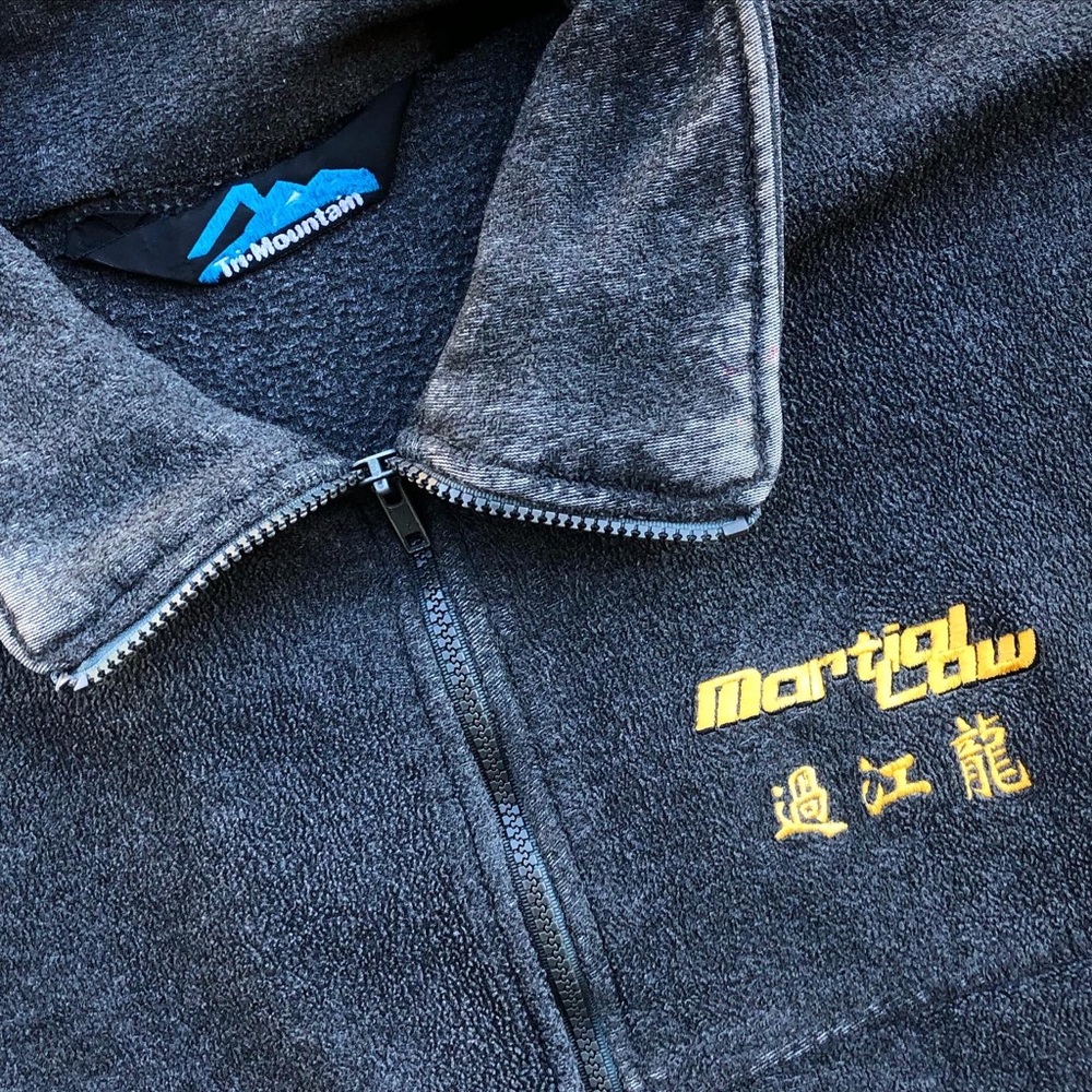 Rare Vtg 90’s Martial Law CBS TV Show Crew/Crew Sweater - Size Men’s Large